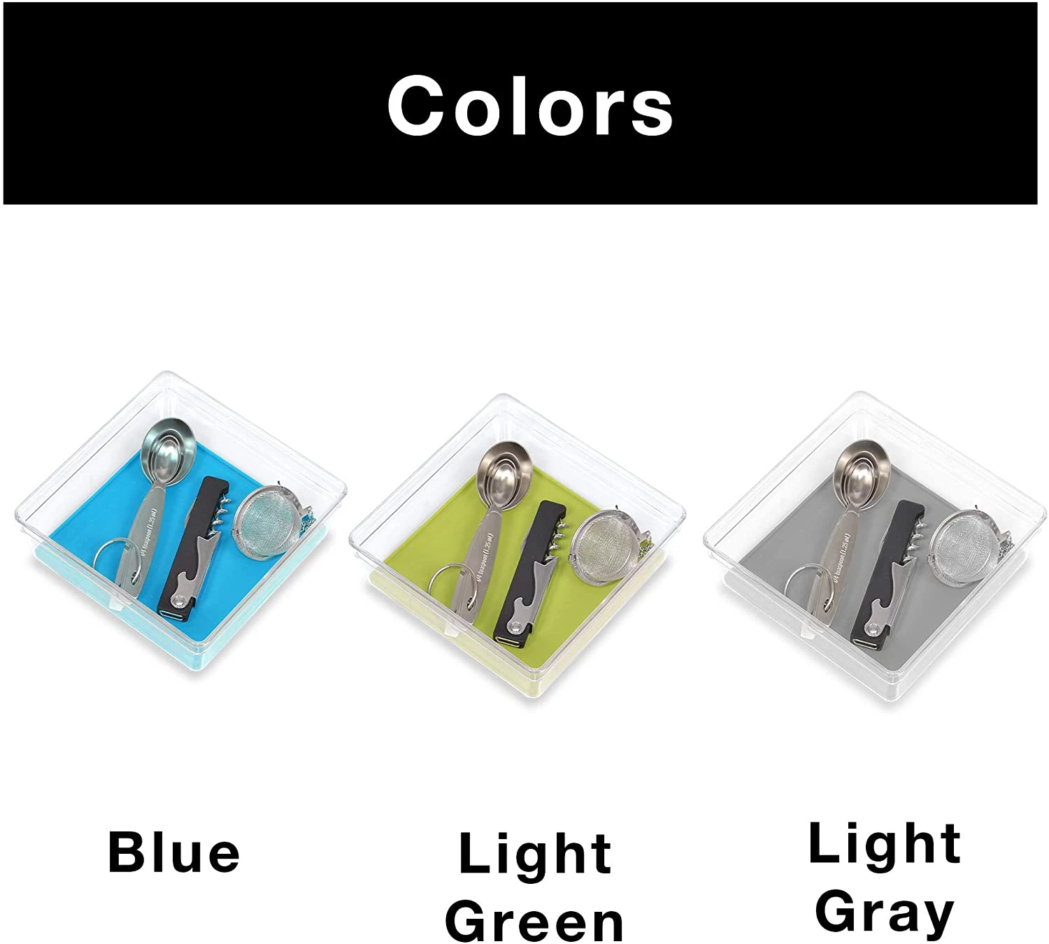 Plastic Drawer Organizer - 6 X 6 Inch(Drawer Organizer Plastic Colors 6x6) 9 Plastic Drawer Organizer - 6 X 6 Inch(Drawer Organizer Plastic Colors 6x6) - Image 7