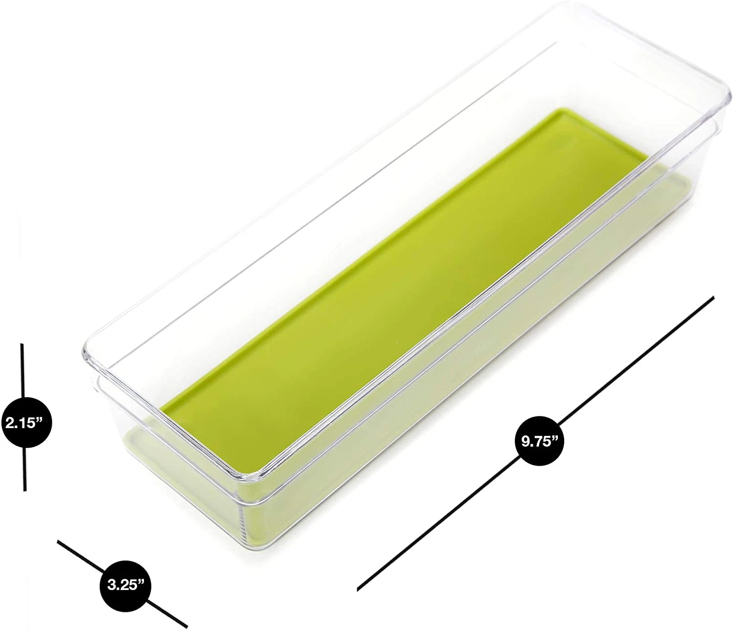 Plastic Drawer Organizer - 9 X 3 Inch(Drawer Organizer Plastic Colors 9x3) 8 Plastic Drawer Organizer - 9 X 3 Inch(Drawer Organizer Plastic Colors 9x3) - Image 6
