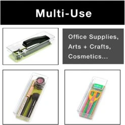 Plastic Drawer Organizer - 9 X 3 Inch(Drawer Organizer Plastic Colors 9x3) 29 Plastic Drawer Organizer - 9 X 3 Inch(Drawer Organizer Plastic Colors 9x3) -Shop Smart Design plastic drawer organizer 9 x 3 inch smart design kitchen 8203261as6 incrementing number 594281