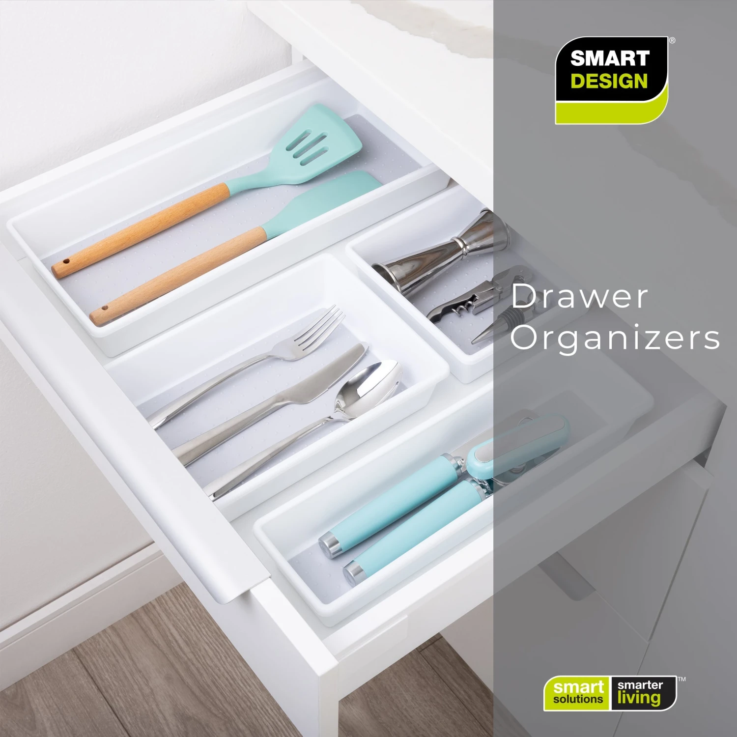 Plastic Drawer Organizer - BPA Free - 16 X 6.75 Inch - White(Drawer Organizer Plastic White 16x6 75 Inch) 10 Plastic Drawer Organizer - BPA Free - 16 X 6.75 Inch - White(Drawer Organizer Plastic White 16x6 75 Inch) - Image 8