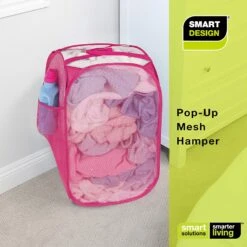 Pop-Up Laundry Hamper With Easy Carry Handles And Side Pocket(Pop Up Laundry Hamper Square 13inch) 28 Pop-Up Laundry Hamper With Easy Carry Handles And Side Pocket(Pop Up Laundry Hamper Square 13inch) -Shop Smart Design pop up laundry hamper with easy carry handles and side pocket smart design laundry 3037055 incrementing number 139813