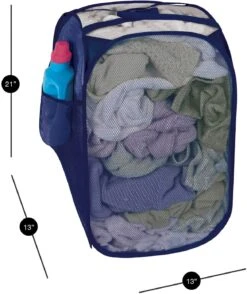 Pop-Up Laundry Hamper With Easy Carry Handles And Side Pocket(Pop Up Laundry Hamper Square 13inch) 38 Pop-Up Laundry Hamper With Easy Carry Handles And Side Pocket(Pop Up Laundry Hamper Square 13inch) -Shop Smart Design pop up laundry hamper with easy carry handles and side pocket smart design laundry 3037075 incrementing number 878572