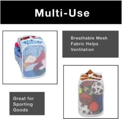 Pop-Up Laundry Hamper With Easy Carry Handles And Side Pocket(Pop Up Laundry Hamper Square 13inch) 33 Pop-Up Laundry Hamper With Easy Carry Handles And Side Pocket(Pop Up Laundry Hamper Square 13inch) -Shop Smart Design pop up laundry hamper with easy carry handles and side pocket smart design laundry 3037115 incrementing number 107798