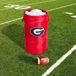 Pop Up Spiral Collegiate Laundry Hamper Bag With Easy Carry Handles(Pop Up Hamper Collegiate) -Shop Smart Design pop up spiral collegiate laundry hamper bag with easy carry handles smart design collegiate 7052053 200 incrementing number 641177