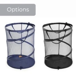 Pop Up Spiral Laundry Hamper Bag Mesh(Pop Up Laundry Hamper Spiral) -Shop Smart Design pop up spiral laundry hamper bag mesh smart design laundry 3089124 6703452