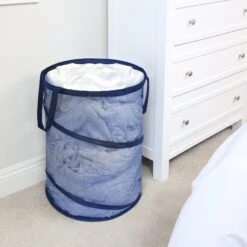 Pop Up Spiral Laundry Hamper Bag Mesh(Pop Up Laundry Hamper Spiral) -Shop Smart Design pop up spiral laundry hamper bag mesh smart design laundry 3089124 7635170