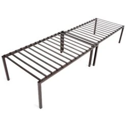 Premium Expandable Cabinet Storage Rack(Storage Shelf Rack Expandable Premium) -Shop Smart Design premium expandable cabinet storage rack smart design kitchen 8423188 7225219