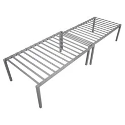 Premium Expandable Cabinet Storage Rack(Storage Shelf Rack Expandable Premium) -Shop Smart Design premium expandable cabinet storage rack smart design kitchen 8423638 1752676