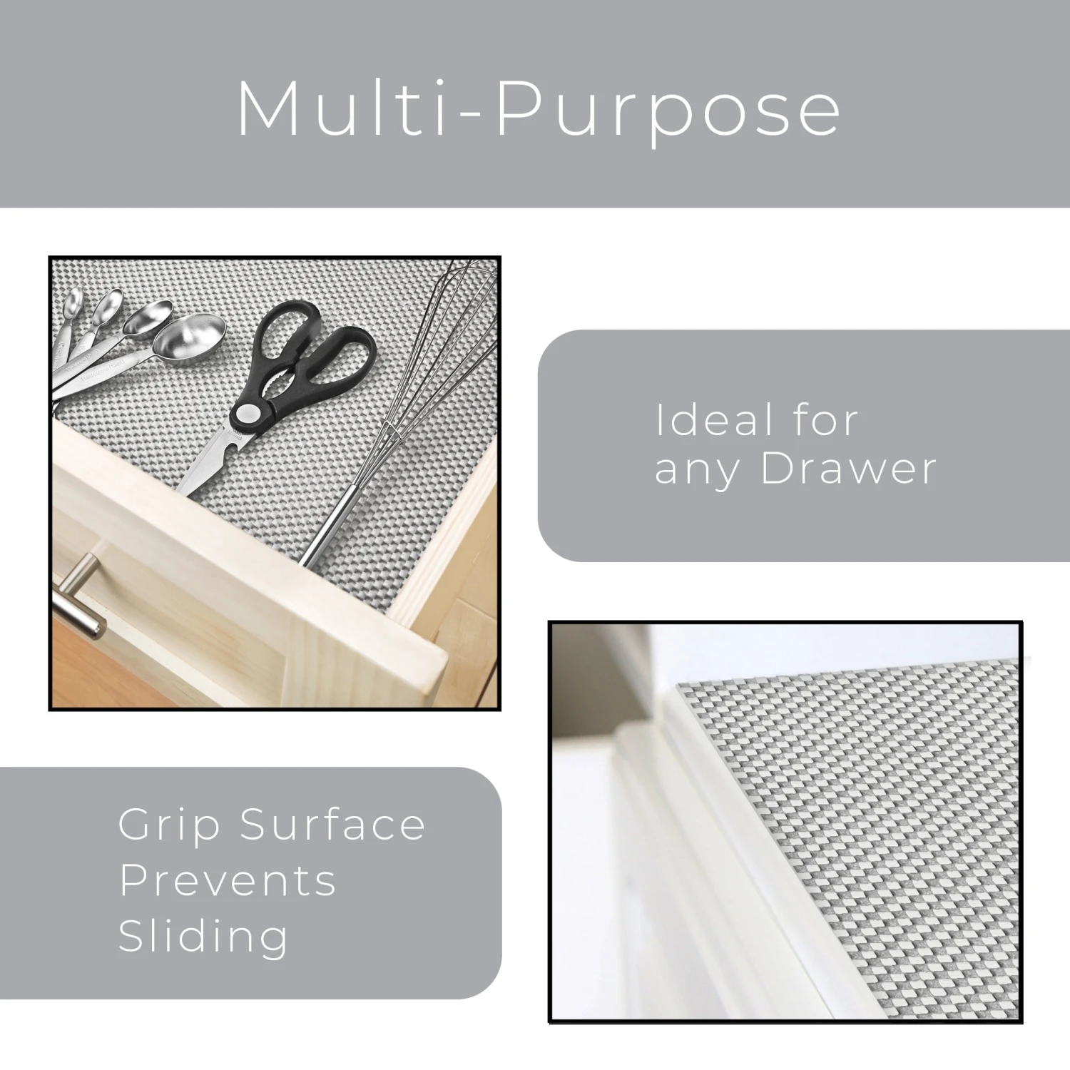 Premium Grip Shelf Liner - 12 Inch X 20 Feet(Shelf Liner Premium Grip 12x20) 7 Premium Grip Shelf Liner - 12 Inch X 20 Feet(Shelf Liner Premium Grip 12x20) - Image 5