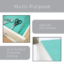 Premium Grip Shelf Liner - 12 Inch X 20 Feet(Shelf Liner Premium Grip 12x20) 30 Premium Grip Shelf Liner - 12 Inch X 20 Feet(Shelf Liner Premium Grip 12x20) -Shop Smart Design premium grip shelf liner 12 inch x 20 feet smart design shelf liner 8729328 5511510