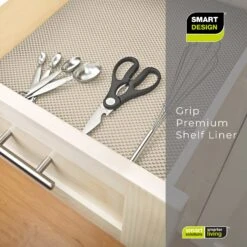 Premium Grip Shelf Liner - 12 Inch X 20 Feet(Shelf Liner Premium Grip 12x20) 37 Premium Grip Shelf Liner - 12 Inch X 20 Feet(Shelf Liner Premium Grip 12x20) -Shop Smart Design premium grip shelf liner 12 inch x 20 feet smart design shelf liner 8729388 1055932