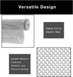 Premium Grip Shelf Liner - 18 Inch X 8 Feet(Shelf Liner Premium Grip) -Shop Smart Design premium grip shelf liner 18 inch x 8 feet smart design shelf liner 8726018 incrementing number 156357