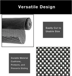 Premium Grip Shelf Liner - 18 Inch X 8 Feet(Shelf Liner Premium Grip) -Shop Smart Design premium grip shelf liner 18 inch x 8 feet smart design shelf liner 8726018 incrementing number 802202