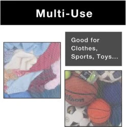 Premium Rolling 3-Compartment Mesh Laundry Sorter Hamper With Wheels And Handles - Holds 9 Loads(Rolling 3 Compartment Laundry Sorter Hamper) -Shop Smart Design premium rolling 3 compartment mesh laundry sorter hamper with wheels and handles holds 9 loads smart design laundry 3604110 incrementing number 252951