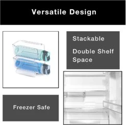 Refrigerator Bottle Holder With Handle - Holds 750 ML - BPA Free(Refrigerator Bottle Holder W Handle) -Shop Smart Design refrigerator bottle holder with handle holds 750 ml bpa free smart design kitchen 8467491 incrementing number 797721