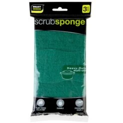 Smart Design Heavy Duty Cellulose Smart Scrub Sponge - Ultra Absorbent - Ergonomic Shape - Cleaning, Dishes, & Hard Stains - Green(Smart Design Heavy Duty Cellulose Smart Scrub Sponge Set Of 3 Ultra Absorbent Ergonomic Shape Cleaning Dishes Hard Stains) -Shop Smart Design smart design heavy duty cellulose smart scrub sponge ultra absorbent ergonomic shape cleaning dishes hard stains green smart design cleaning 7002015 incrementin 709379
