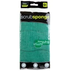 Smart Design Heavy Duty Cellulose Smart Scrub Sponge - Ultra Absorbent - Ergonomic Shape - Cleaning, Dishes, & Hard Stains - Green(Smart Design Heavy Duty Cellulose Smart Scrub Sponge Set Of 3 Ultra Absorbent Ergonomic Shape Cleaning Dishes Hard Stains) -Shop Smart Design smart design heavy duty cellulose smart scrub sponge ultra absorbent ergonomic shape cleaning dishes hard stains green smart design cleaning 7002175 incrementin 495801