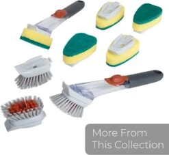 Soap Dispensing Dish Wand With Replaceable Head(Dish Brushes) 26 Soap Dispensing Dish Wand With Replaceable Head(Dish Brushes) -Shop Smart Design soap dispensing dish wand with replaceable head smart design cleaning 7001311 incrementing number 701001