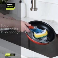 Soap Dispensing Dish Wand With Replaceable Head(Dish Brushes) 27 Soap Dispensing Dish Wand With Replaceable Head(Dish Brushes) -Shop Smart Design soap dispensing dish wand with replaceable head smart design cleaning 7001311 incrementing number 841367