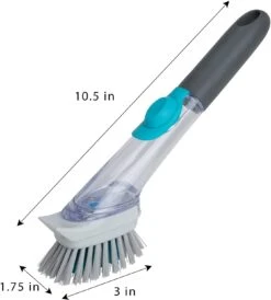 Soap Dispensing Dish Wand With Replaceable Head(Dish Brushes) 38 Soap Dispensing Dish Wand With Replaceable Head(Dish Brushes) -Shop Smart Design soap dispensing dish wand with replaceable head smart design cleaning 7001531 incrementing number 223141