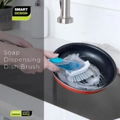 Soap Dispensing Dish Wand With Replaceable Head(Dish Brushes) 40 Soap Dispensing Dish Wand With Replaceable Head(Dish Brushes) -Shop Smart Design soap dispensing dish wand with replaceable head smart design cleaning 7001531 incrementing number 855762
