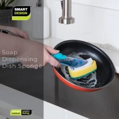 Soap Dispensing Dish Wand With Replaceable Head(Dish Brushes) 33 Soap Dispensing Dish Wand With Replaceable Head(Dish Brushes) -Shop Smart Design soap dispensing dish wand with replaceable head smart design cleaning 7001671 incrementing number 257242