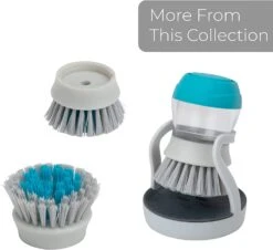 Soap Dispensing Palm Brush And Stand(Dish Brushes Palm) -Shop Smart Design soap dispensing palm brush and stand smart design cleaning 7001552 incrementing number 278706