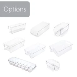 Stackable Refrigerator Egg Holder Bin With Handle And Lid(Stackable Refrigerator Egg Bin) -Shop Smart Design stackable refrigerator egg holder bin with handle and lid smart design kitchen 8465491as4 8972077