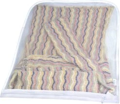 Sweater And Wash Bag With Safety Zipper - 22 X 18 Inch(Laundry Wash Bag 22x18 Inch)