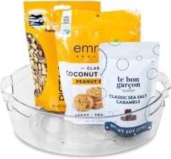 Tall Lazy Susan Spinning Turntable Organizer - 11.5 Inch(Lazy Susan Turntable 11 5inch Tall)