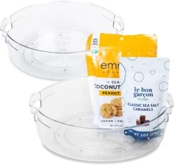 Tall Lazy Susan Spinning Turntable Organizer - 11.5 Inch(Lazy Susan Turntable 11 5inch Tall) -Shop Smart Design tall lazy susan spinning turntable organizer 115 inch smart design kitchen 8000151as2 incrementing number 606700