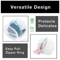 Wash Bag With Safety Zipper - 6.5 X 5.5 Inch(Laundry Wash Bag 6 5x5 5 Inch) -Shop Smart Design wash bag with safety zipper 65 x 55 inch smart design laundry 369505 440657