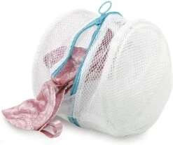 Wash Bag With Safety Zipper - 6.5 X 5.5 Inch(Laundry Wash Bag 6 5x5 5 Inch)