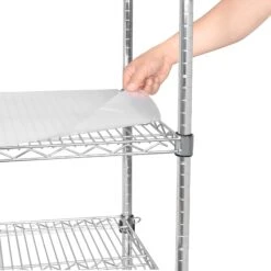 Wire Rack Shelf Liner - 18 Inch X 30 Feet - NSF Certified(Shelf Liner Wire Rack 18x30) -Shop Smart Design wire rack shelf liner 18 inch x 30 feet nsf certified smart design shelf liner 8004468np 188 6705904